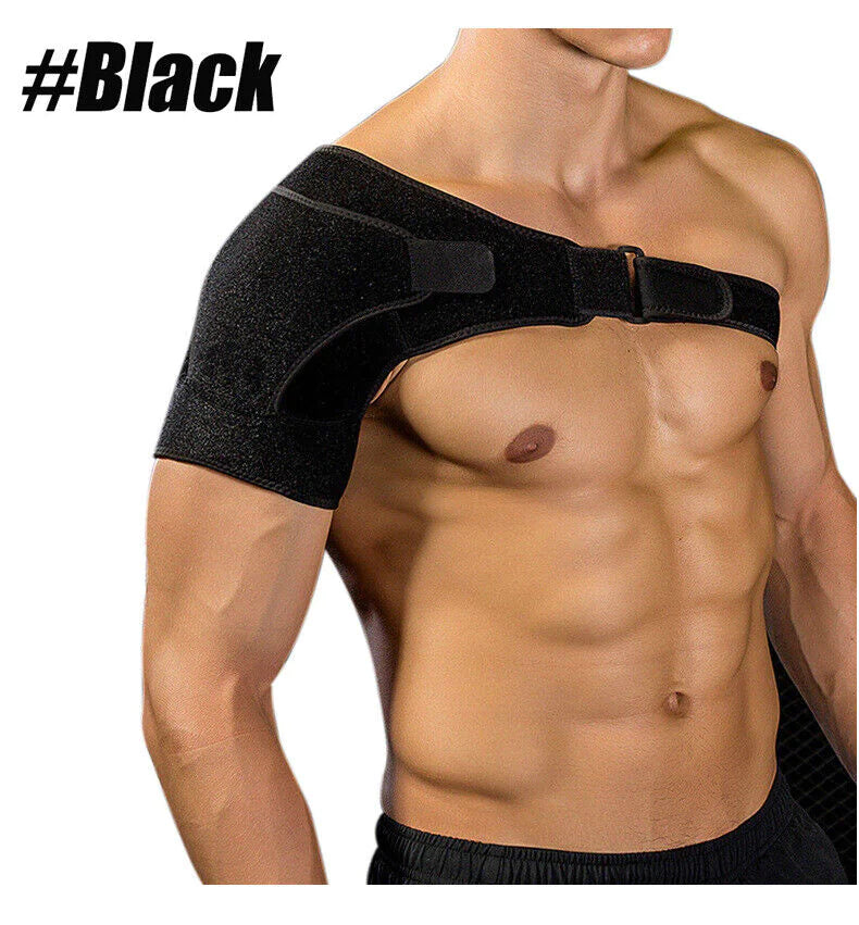 Shoulder Brace Support Compression Sleeve Torn Rotator Cuff AC Joint Pain Relief