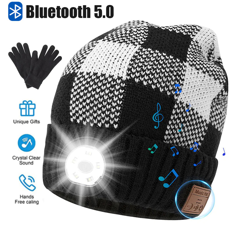 Bluetooth LED Light Cap