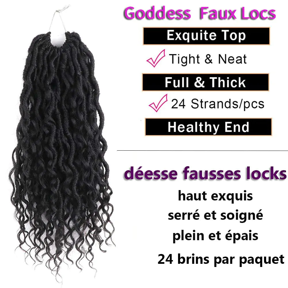 Goddess Braids Hair Extensions